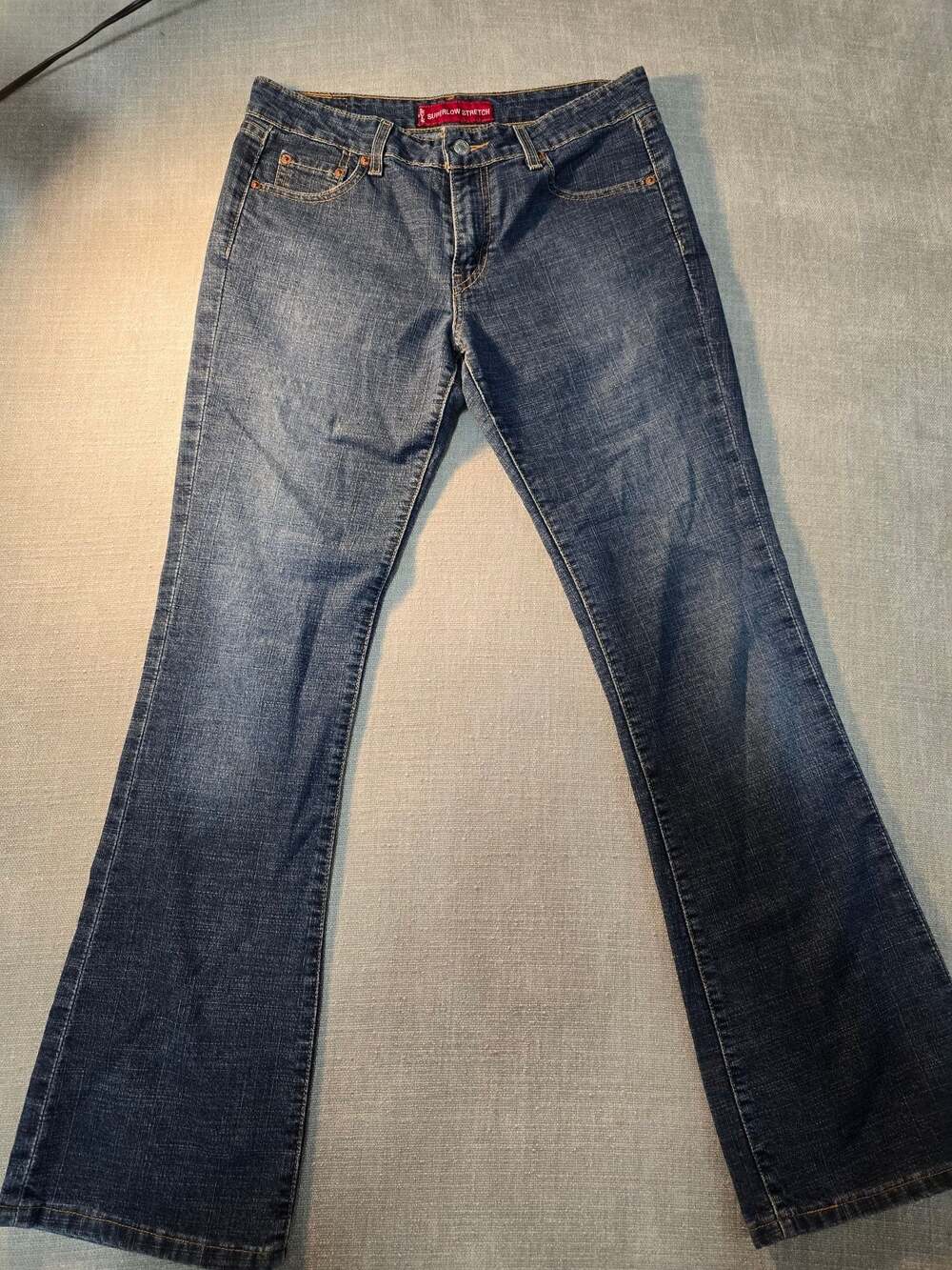 Levi's 518 Superlow Stretch Bootcut Jeans - Picture 1 of 7